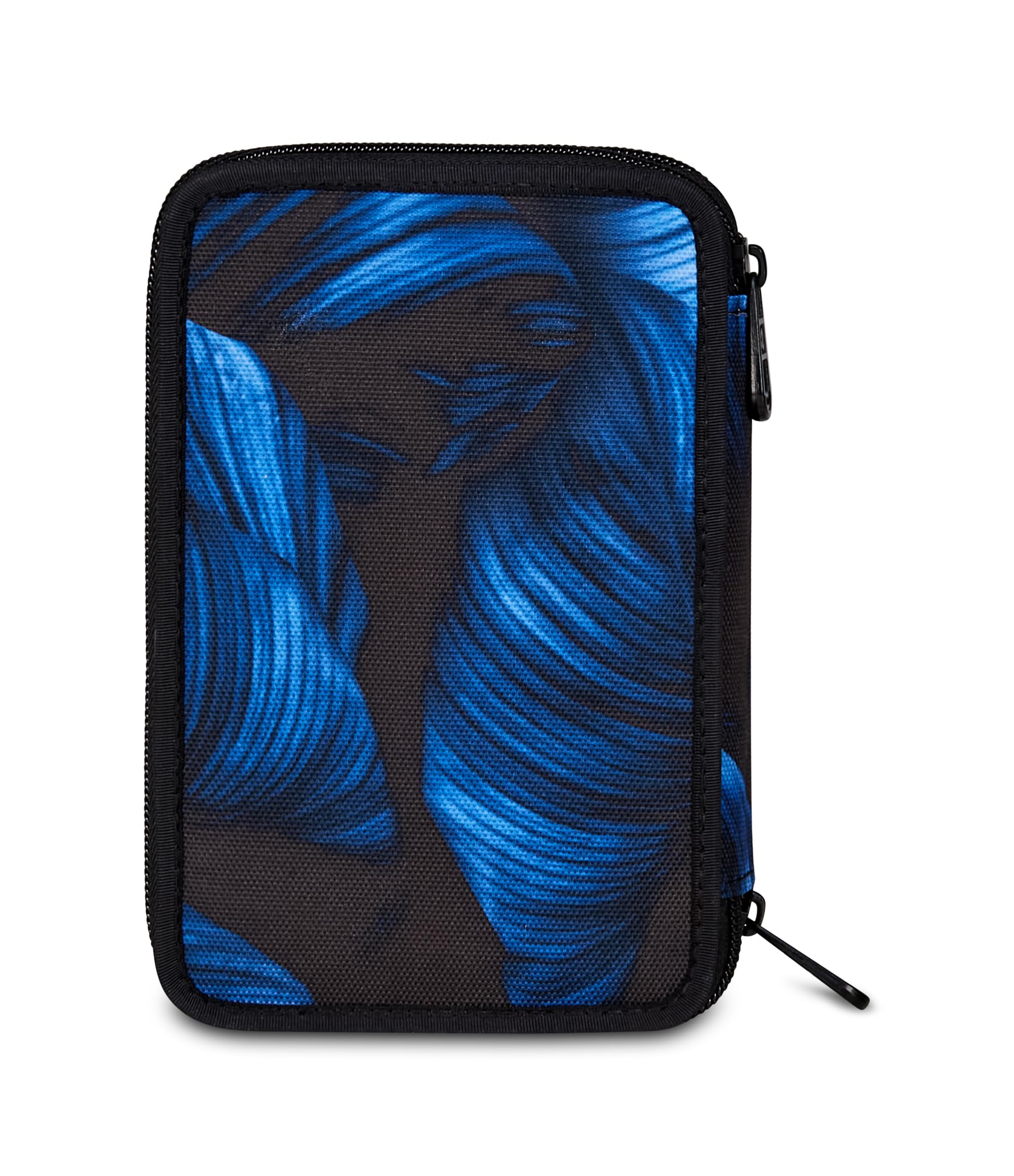 Invicta Astuccio Scuola 3 Zip Fantasy, Blu, Portapenne Triplo Scomparto Completo Di Penne, Matite, Colori, Accessori Zaino, Scuola Elementare, Bambina