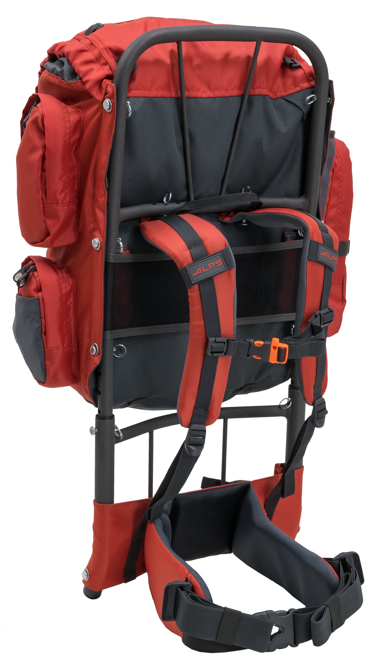 external frame backpack straps