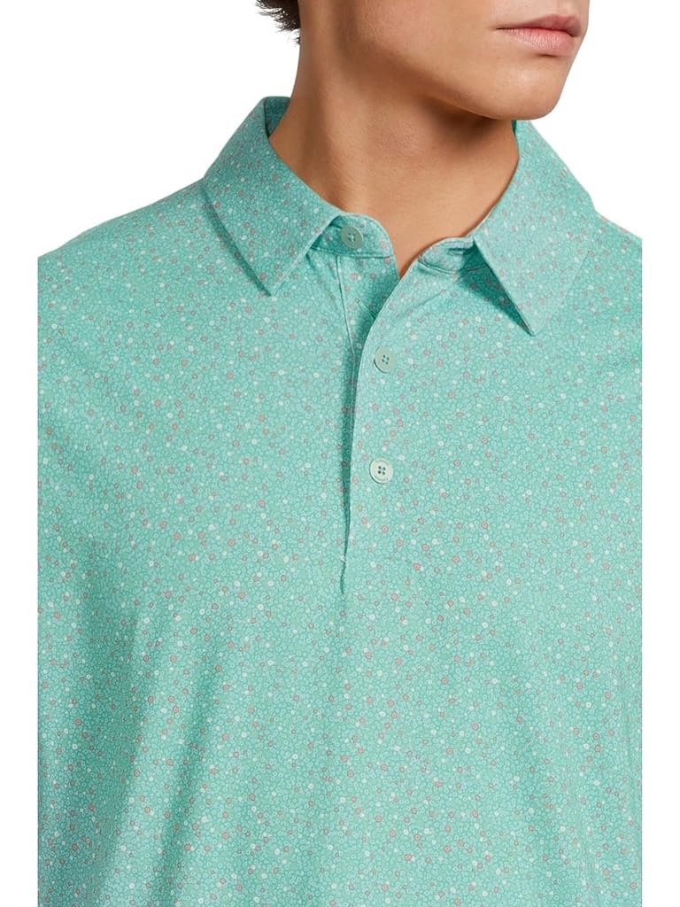 Callaway All Over Micro Floral Polo
