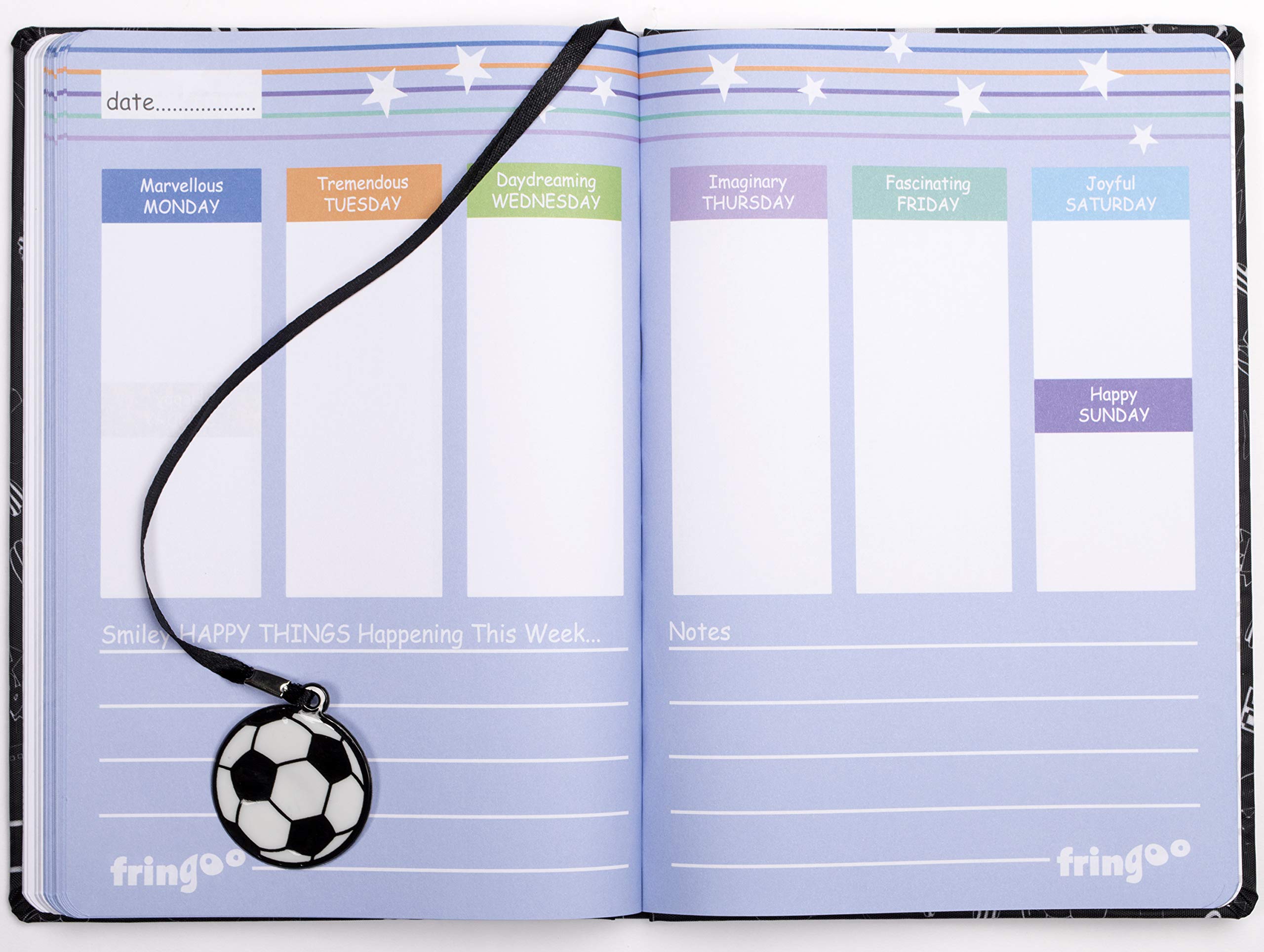 FRINGOO - Agenda Semanal Para Niños Y Adolescentes (53 Semanas, 80