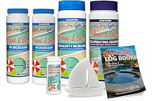 LeisureQuip Spa Starter Kit: Essential Chemicals for Sparkling Water