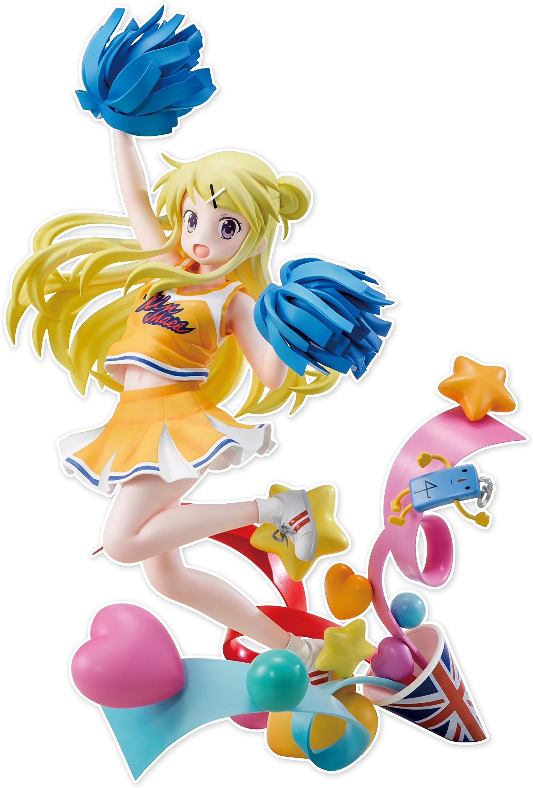 Kiniro Mosaic: Pretty Days: Karen Kujo (Popn Cheergirl Version) 1: 7 Scale PVC Figure