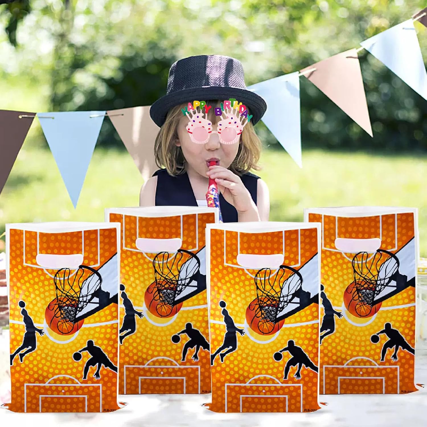 30pcs Basketball Goodie Bags Basketball Gift Bags for Birthday Basketball Themed Party Supplies Decorations - Image 4