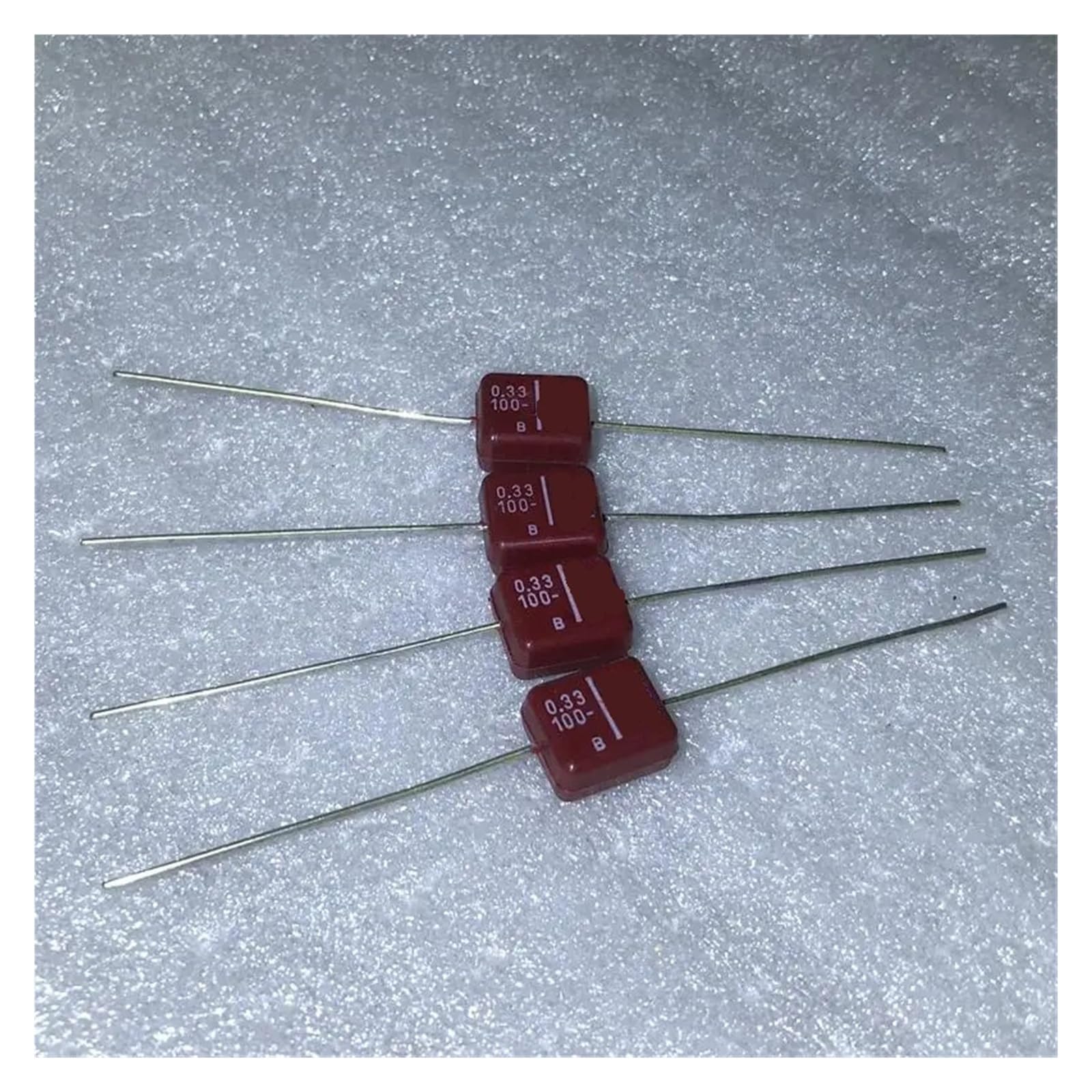 LEOTNNDQ 1pcs 0.33UF 100V foot coupled audio capacitor