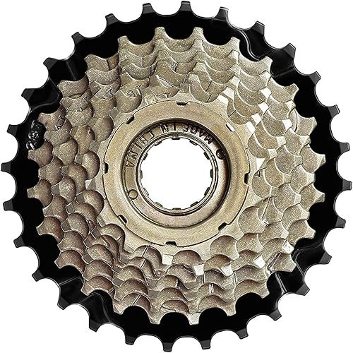 Tookie Rueda libre de bicicleta de 7 velocidades, piñón de acero inoxidable resistente al desgaste de la bicicleta, rueda libre para bicicletas de