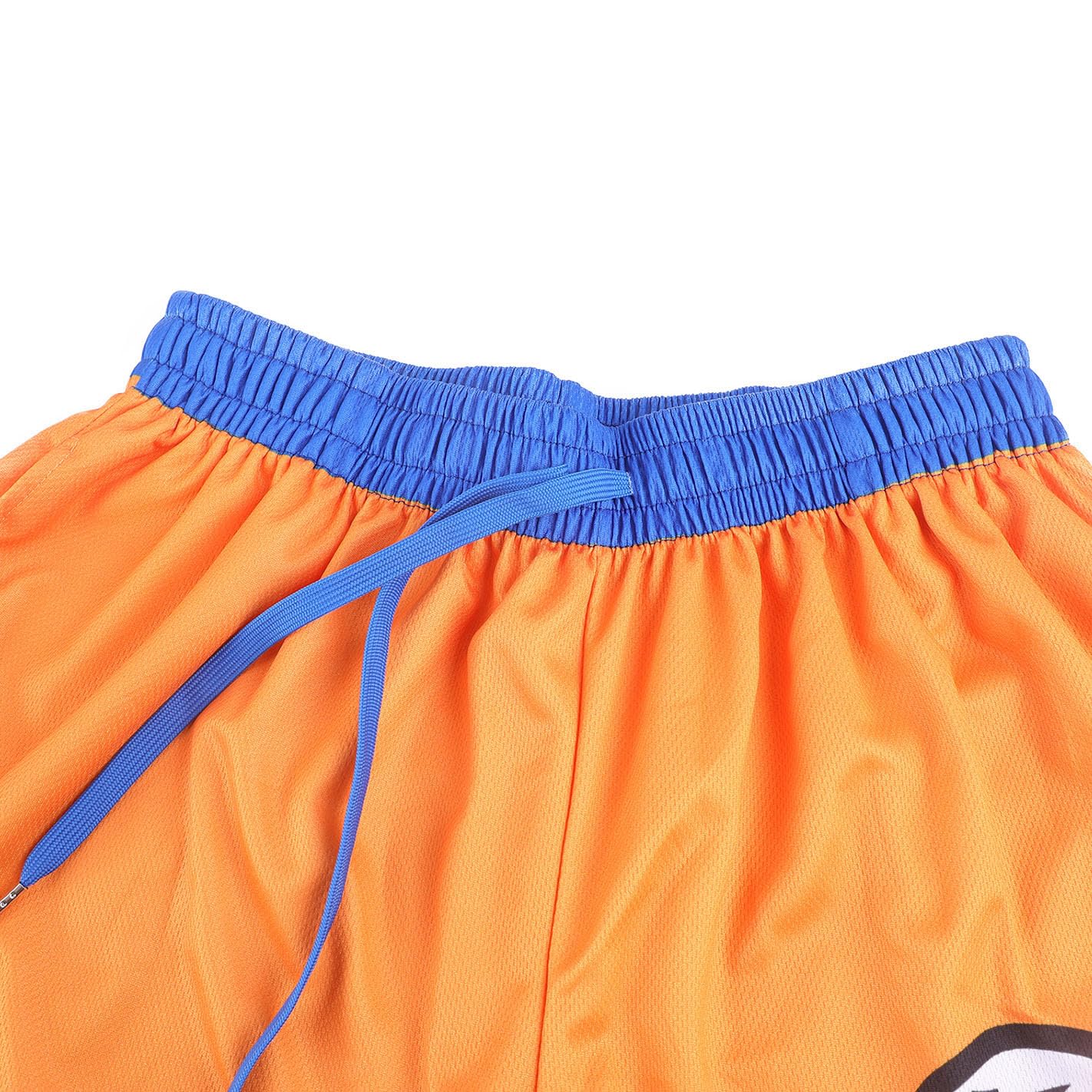 Rulercosplay Short de bain humoristique avec entrejambe de 12,7 cm pour homme, garçon, Goku, XX-Large