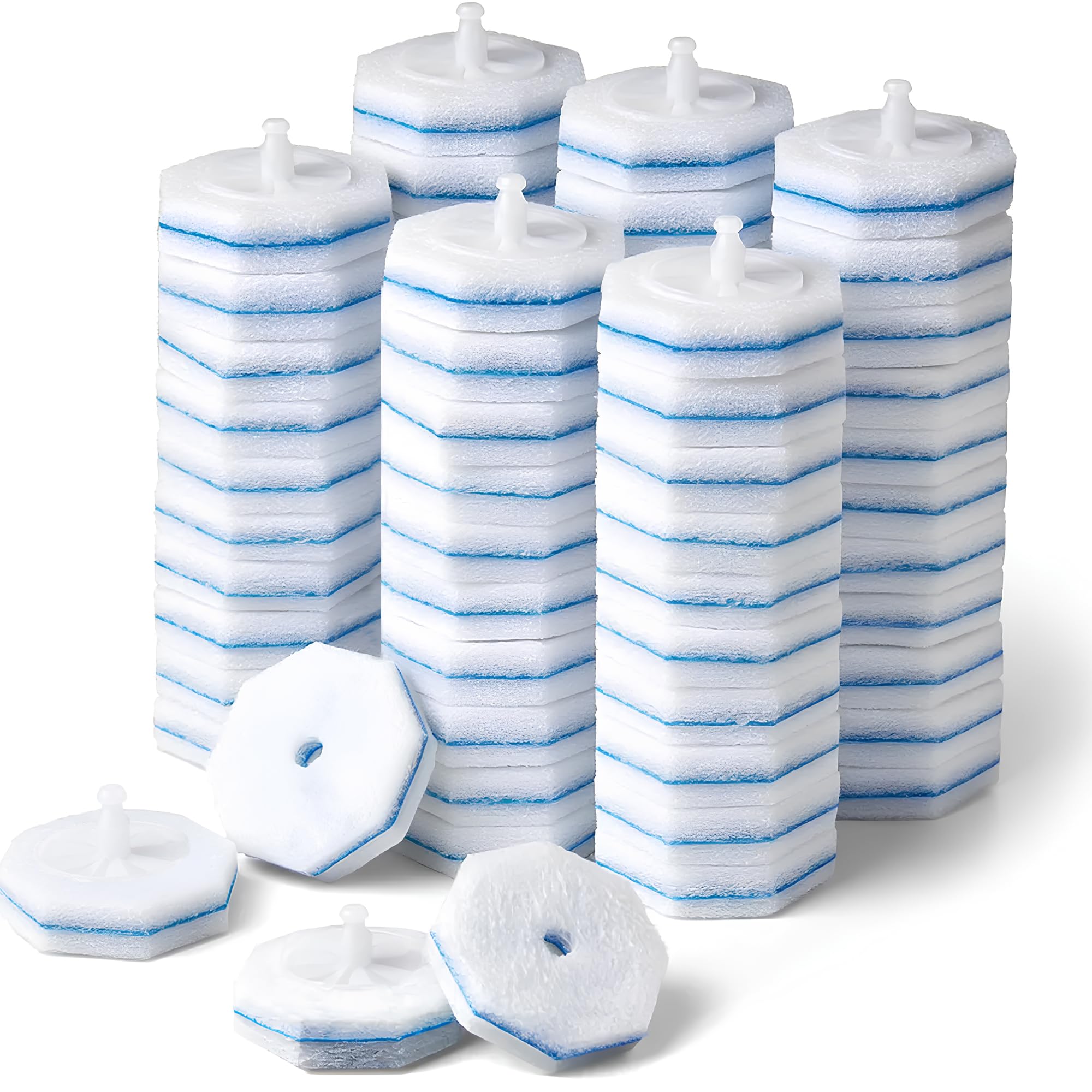 Photo 1 of *** 57 PACK *** 60 Pack Wand Refills Compatible with Clorox Toilet Brushes, Instant Foam Cleaning, Secure Lock No Slipping, Odor Neutralizing, Easy Snap-On Design