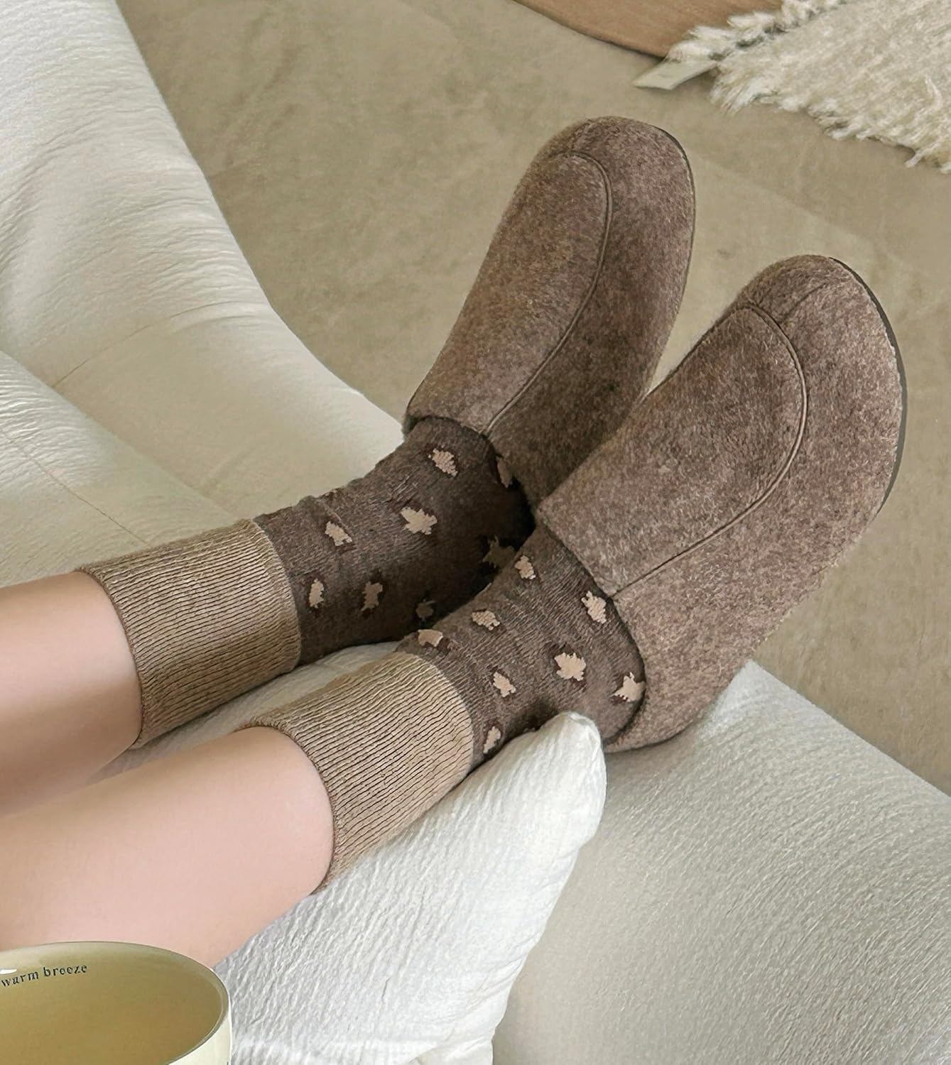 Women's Leopard Animal Cheetah Print Crew Ankle Cotton Socks Size 5-9 - Image 5