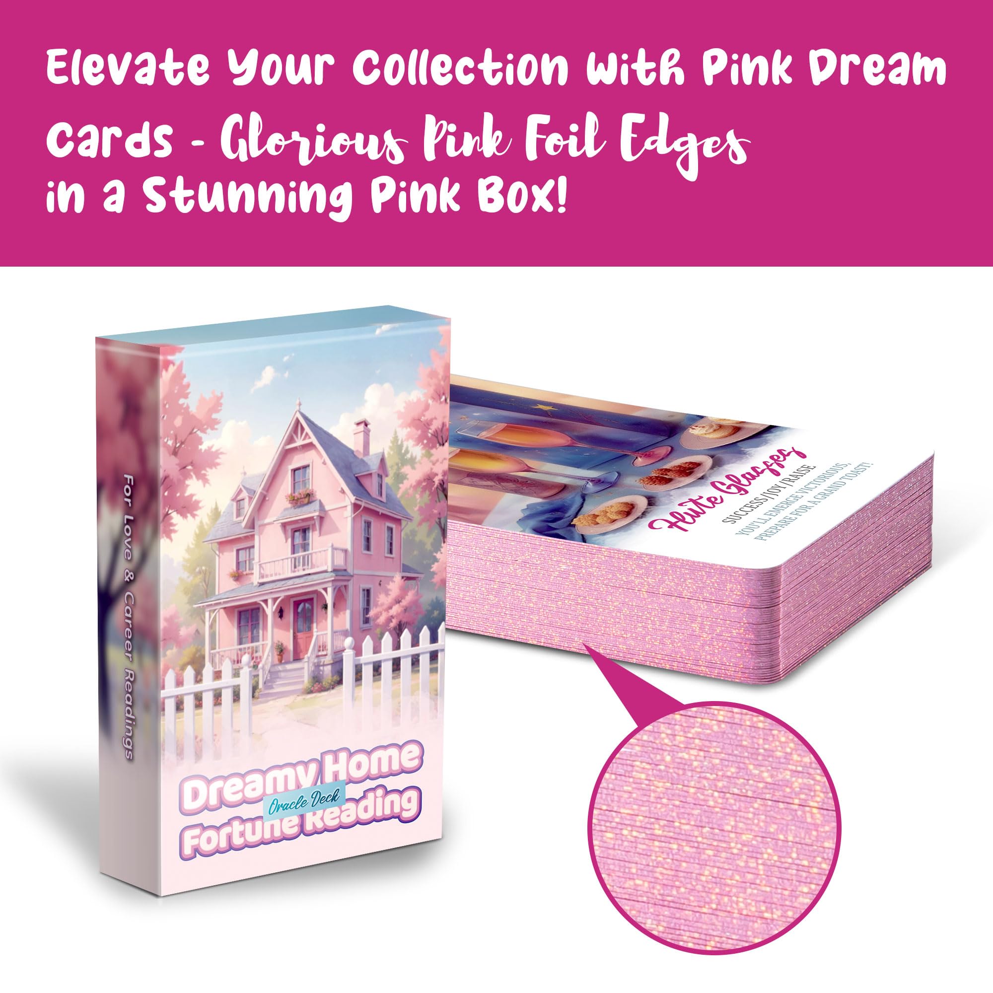 Amazon.co.jp: PERBDEAL Dreamy Home Fortune Reading Oracleカード