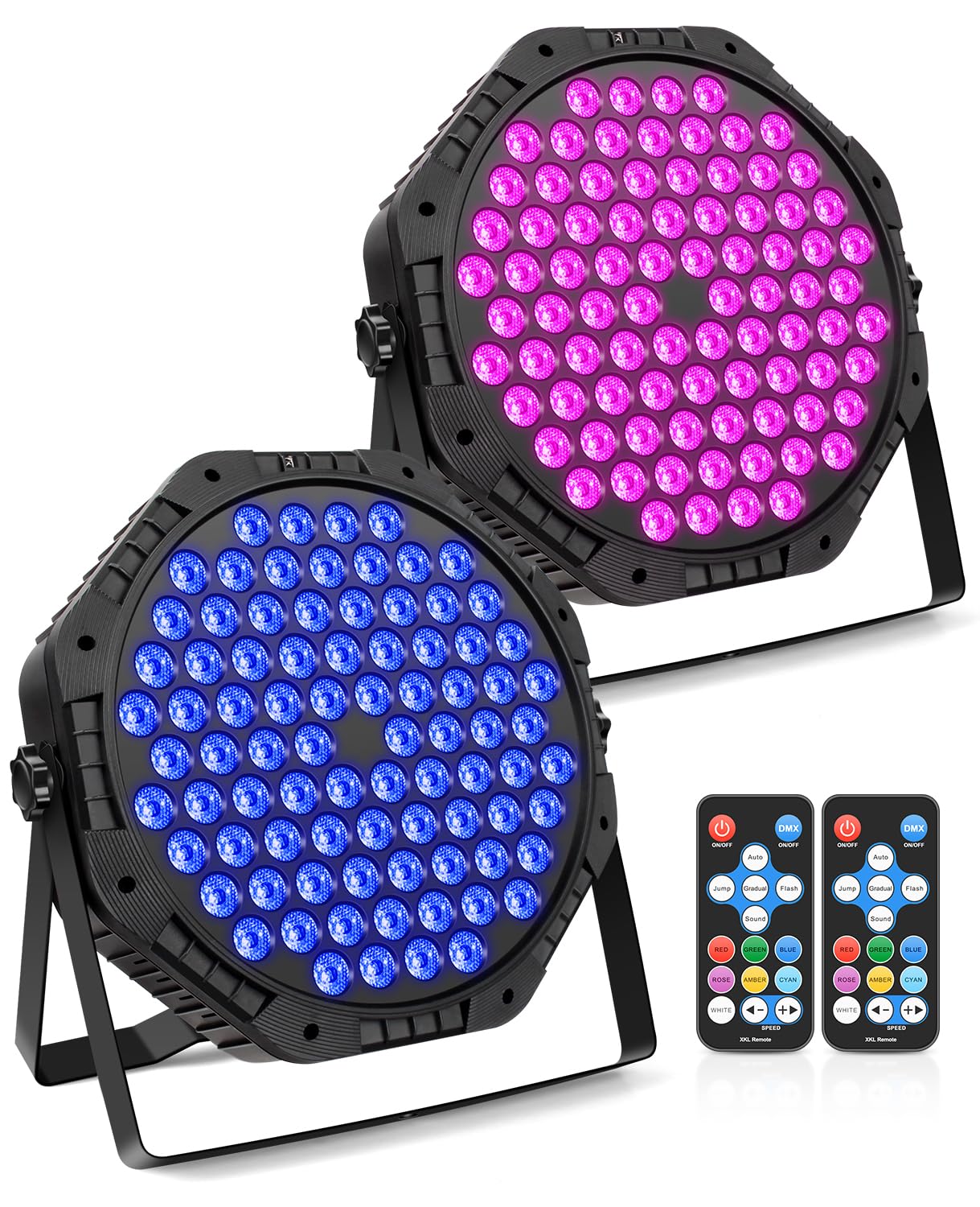 Amazon.com: 84LEDs Stage Lights 2 Pack 150W RGB Par Light