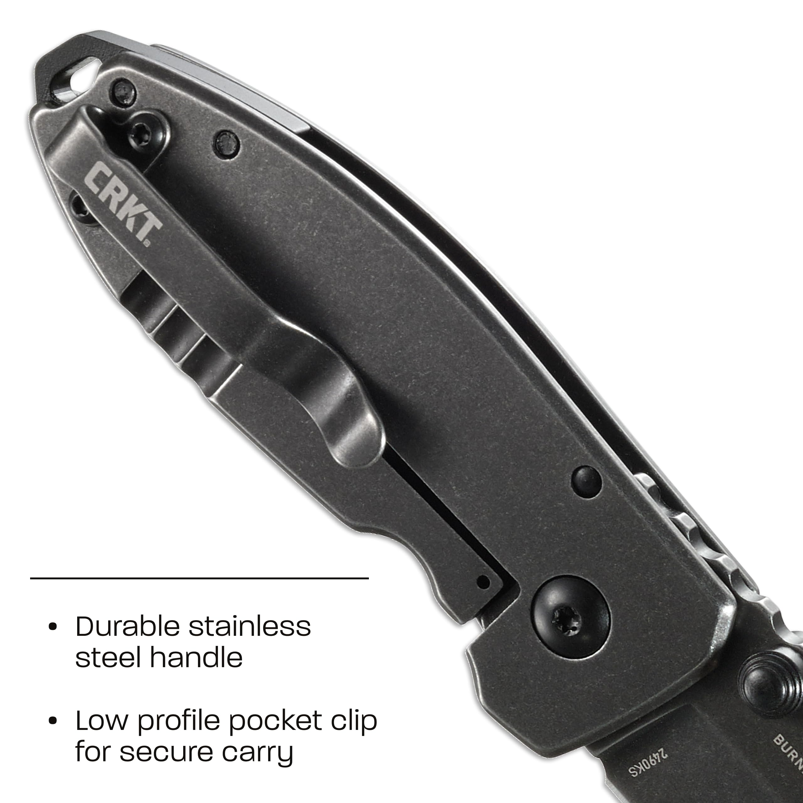 Amazon | CRKT Squid Everyday Carry EDCポケット折りたたみナイフ