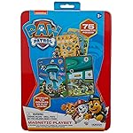 Paw Patrol Magnetic Playset, 75 Mix & Match Dress Up Magnets, 2-in-1 Storage Tin & Play Space, Fun Paw Patrol Toy for Kids 3 & Up, Great Travel Activity for Kids and Toddlers, Paw Patrol Activities