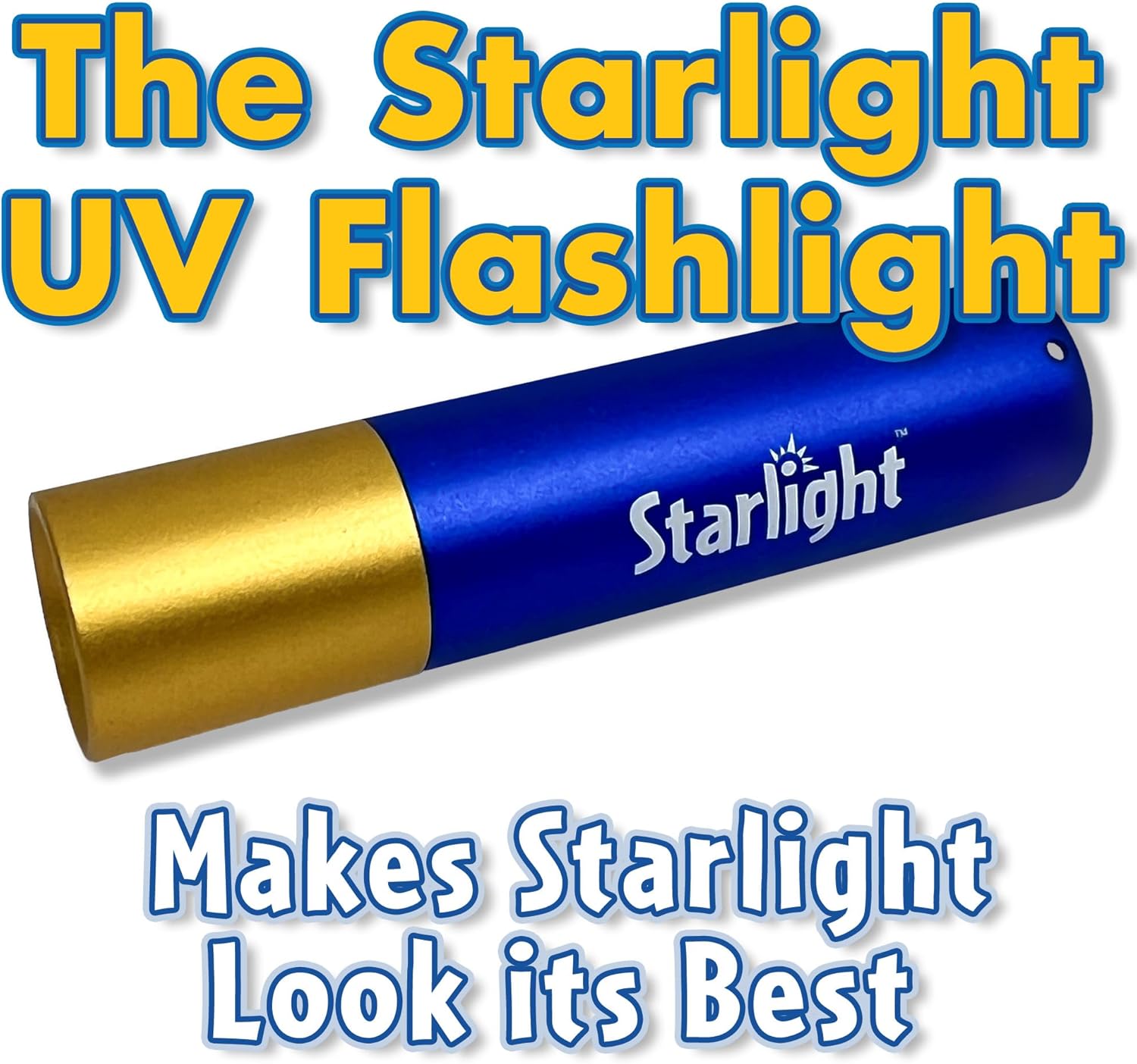 Starlight Single Pack UV Flashlight with USB-C Cord | Rechargeable Light for Sun Printing & Cyanotype Kit Alternative Paper | Ideal for Arts, Crafts, and Science Activities for Kids
