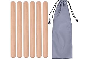 Traditional Clave Percussion Sticks: Rhythmic Beat & Spiritual Dance