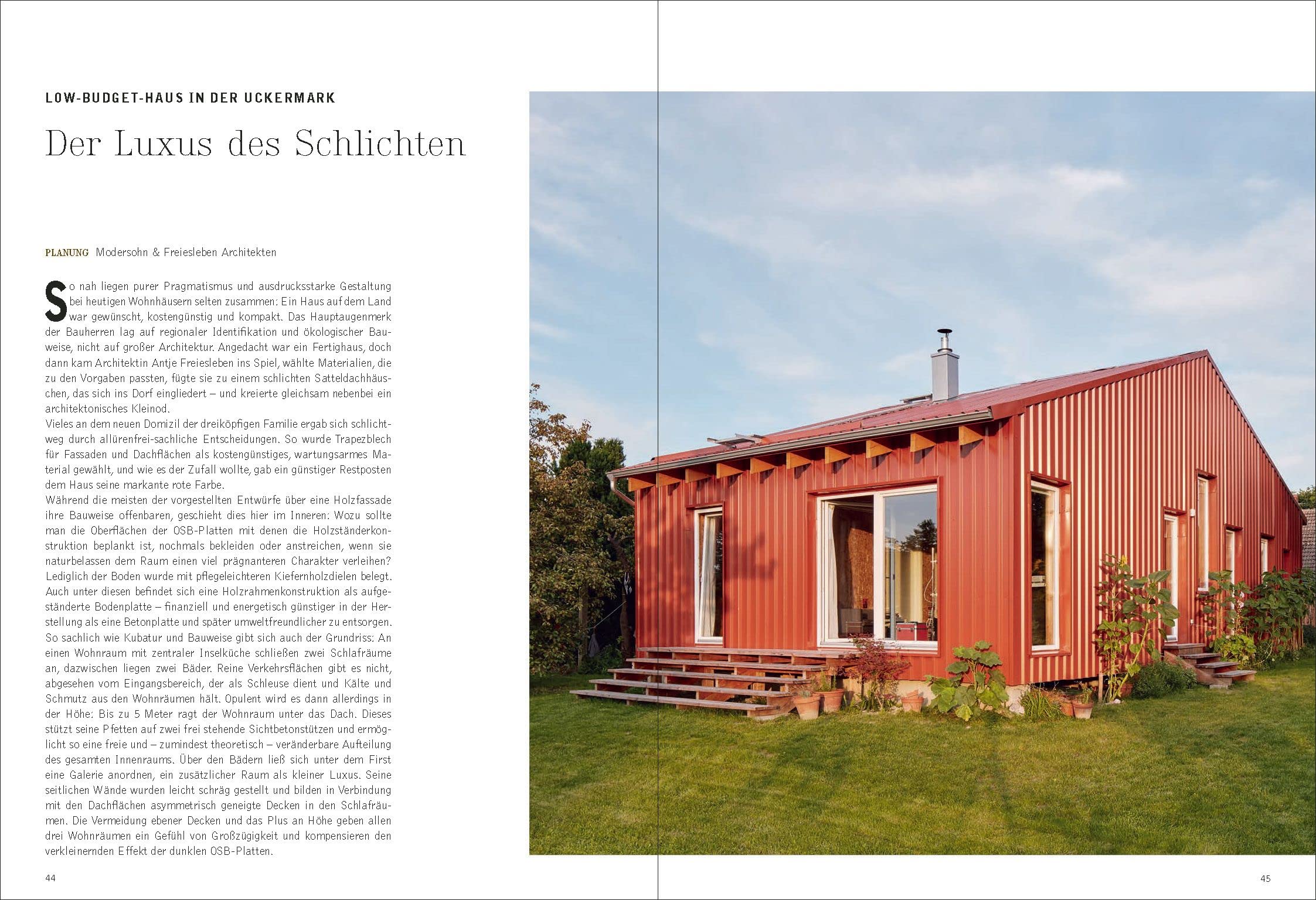 Häuser aus Holz: Natürlich und zeitlos bauen