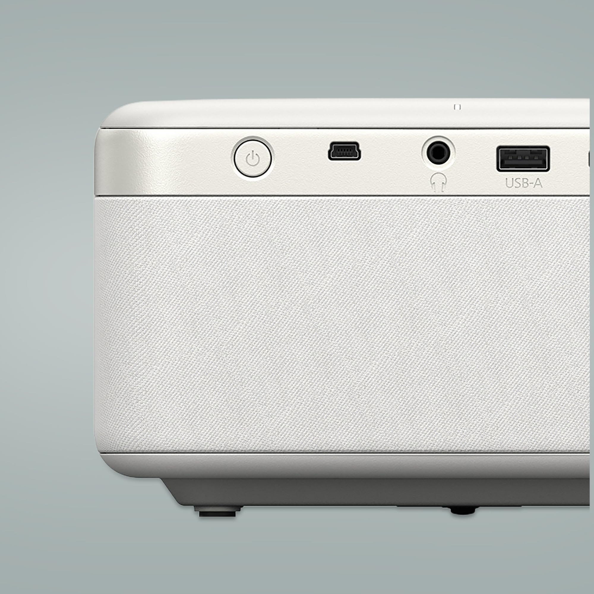 Epson EF-21W Mini Smart Laser Projector | Projecteur Vidéo Portable Full HD, 1920 x 1080p, Haut-Parleur Bluetooth 5W, Projection au Mur, au Sol ou au Plafond, 1000 Lumens, Google TV | 150", Blanc