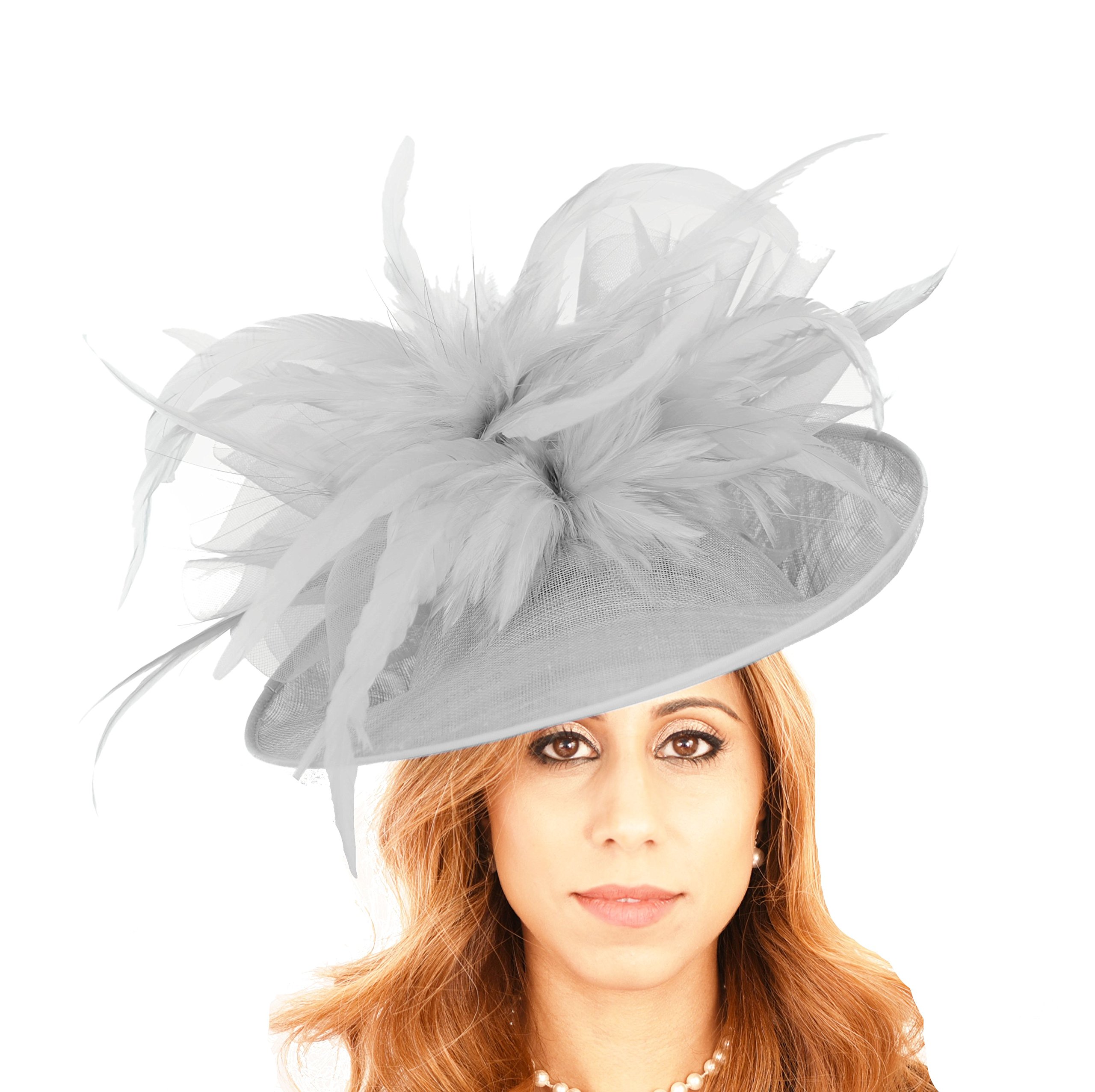 Hats By Cressida Gorgeous Buzzard Bow Ascot Derby Wedding Hat - Available in 40 Colours
