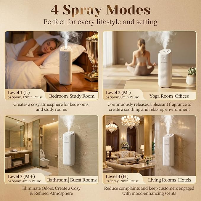 Difusor de Aceites Esenciales Sin Agua CoreFavor M60 Portátil miniatura 9