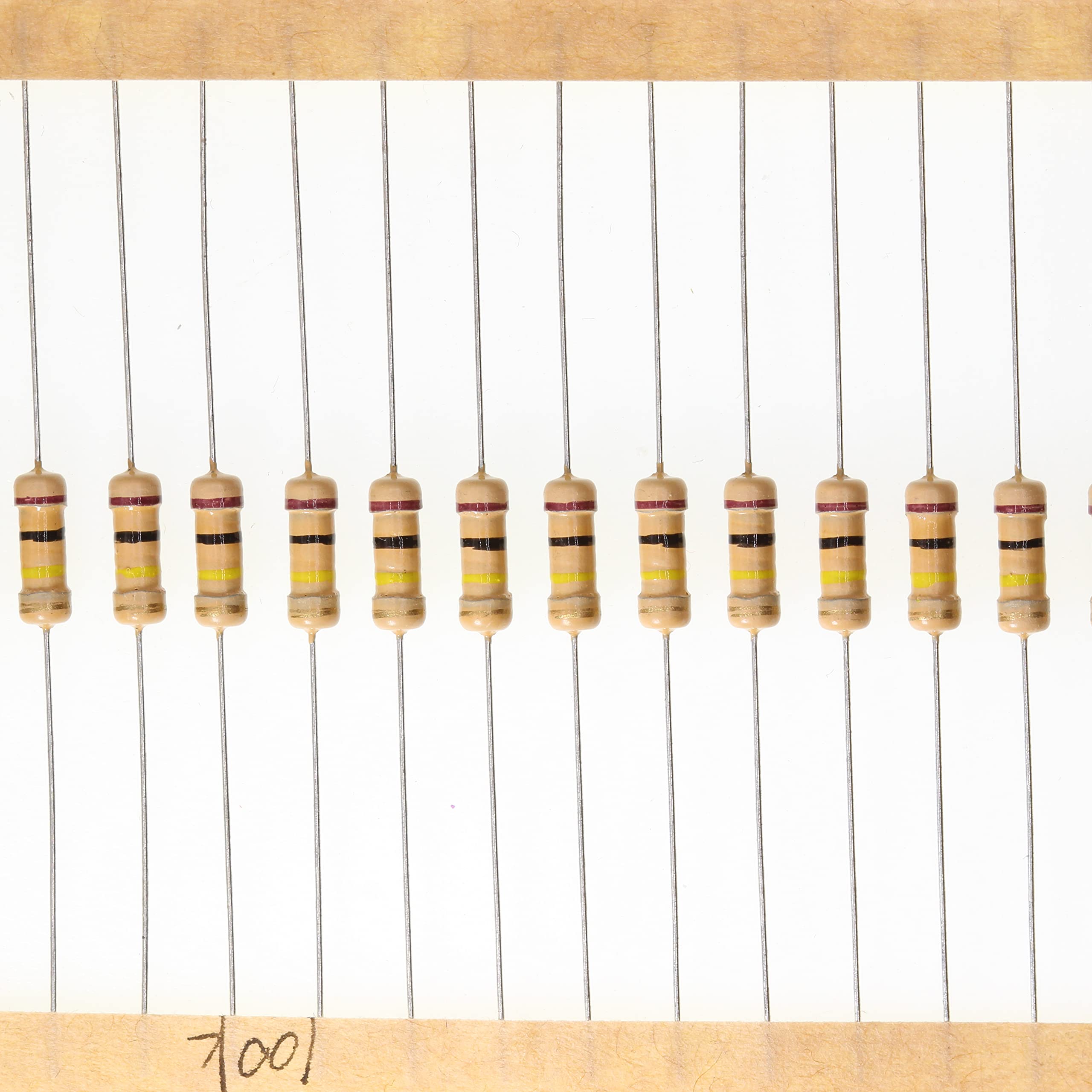 20 Pezzi 3W Resistenza A Film Di Carbonio 1R ~ 22M 5% Resistenza A Film Metallico 820R 1K 2.2K 4.7K 5.1K 10K 15K 22K 33K Ohm Resistenza Di Potenza (Color