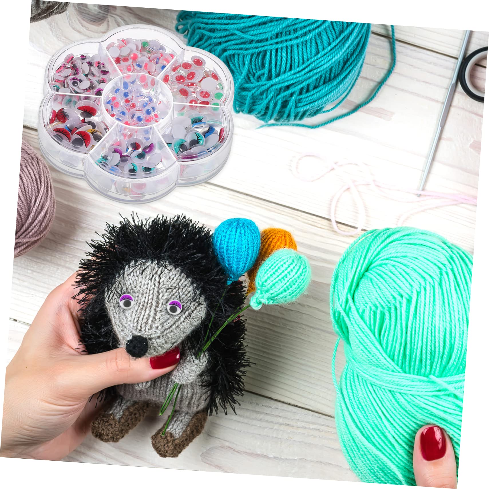 500 Round Wiggle Eyem- Pack