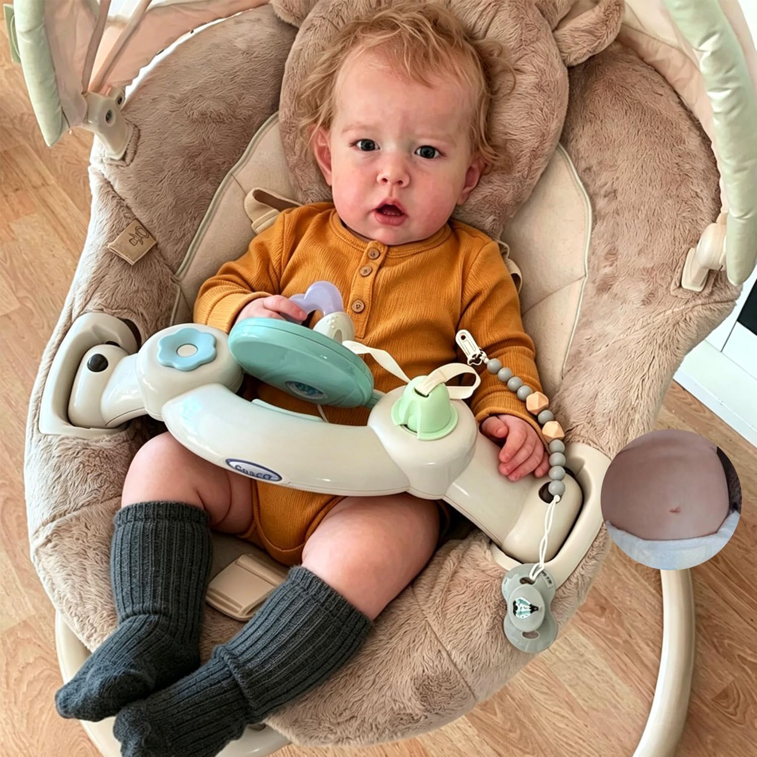 Anano Reborn Baby Dolls silikonowe na całe ciało, 50 cm, realistyczna silikonowa lalka niemowlęca, chłopiec, prawdziwa lalka niemowlęca, na całe ciało, realistyczne lalki Reborn Babies, można prać