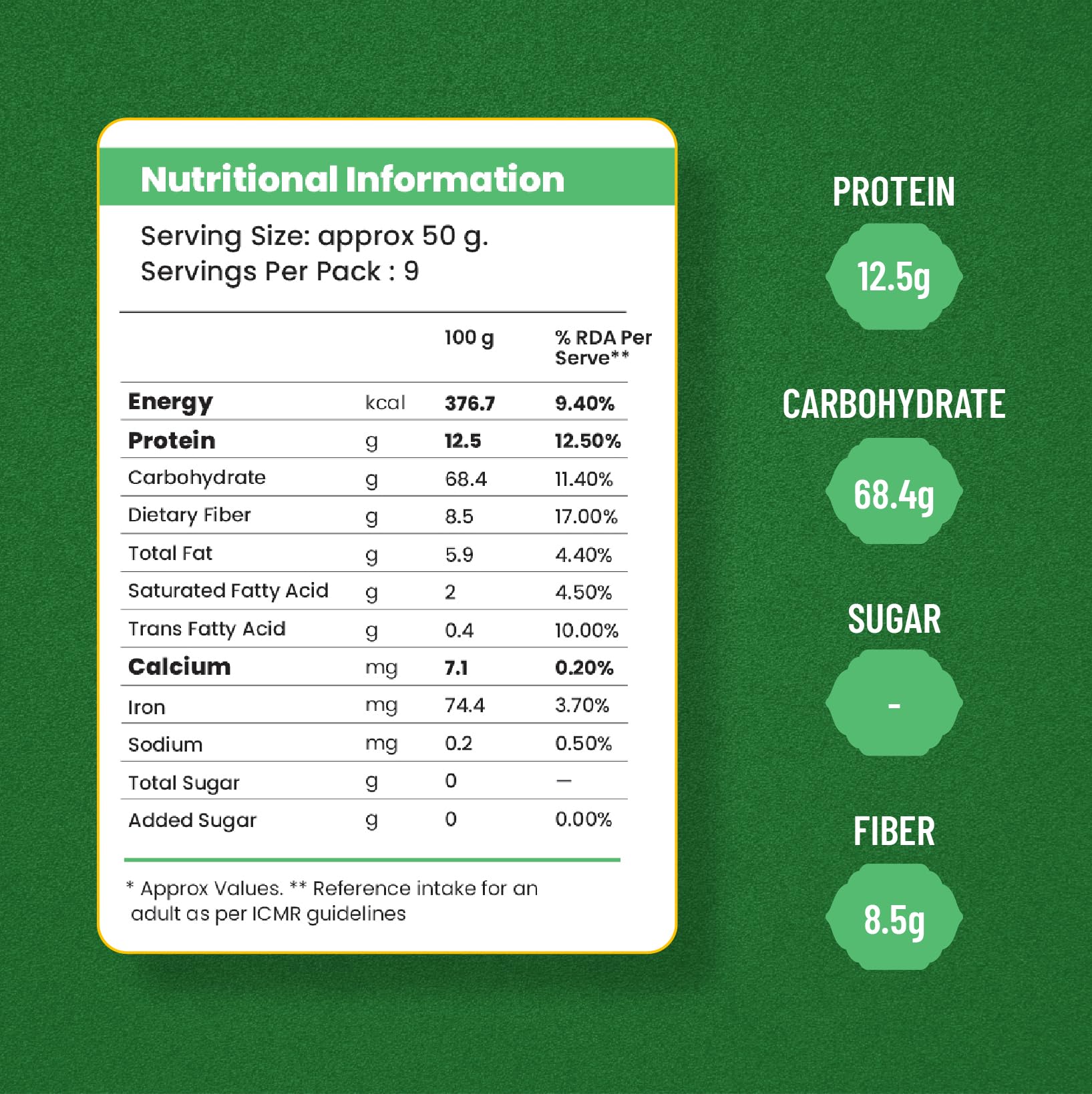 The Indian Diet Pre-Soaked Unpolished Positive Foxtail Millet Grain | Kangni / Kakum /Navani / Korralu/ Korra / Thinai | Gluten Free Natural Rice Substitute | Pack of (2 × 450 g) | High Plant Protein and Fibre | Low GI 2
