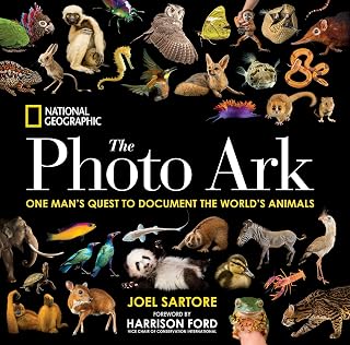 National Geographic The Photo Ark Book: Joel Sartore's Stunning Portraits of Endangered Animals & Quest to Save Wildlife