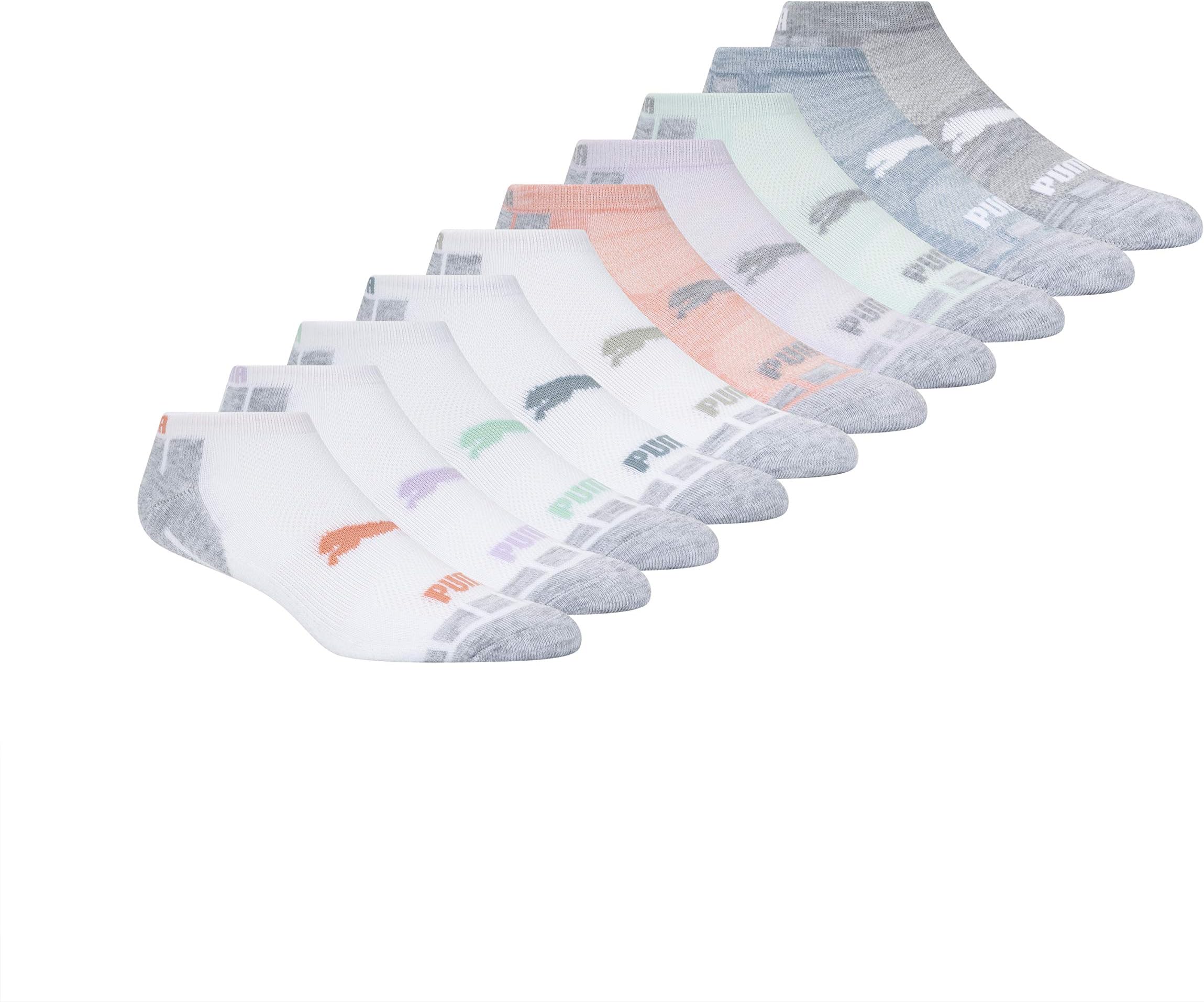 unisex-child 10 Pack Low Cut Socks PUMA Boys' 10 Pack Low Cut Socks