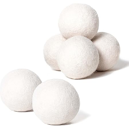 Handmade Purple Wool Dryer Balls XL Pack Of 3 | Organic New Zealand Fabric Softener | Reusable Baby Safe Reducing Drying Time & Wrinkles