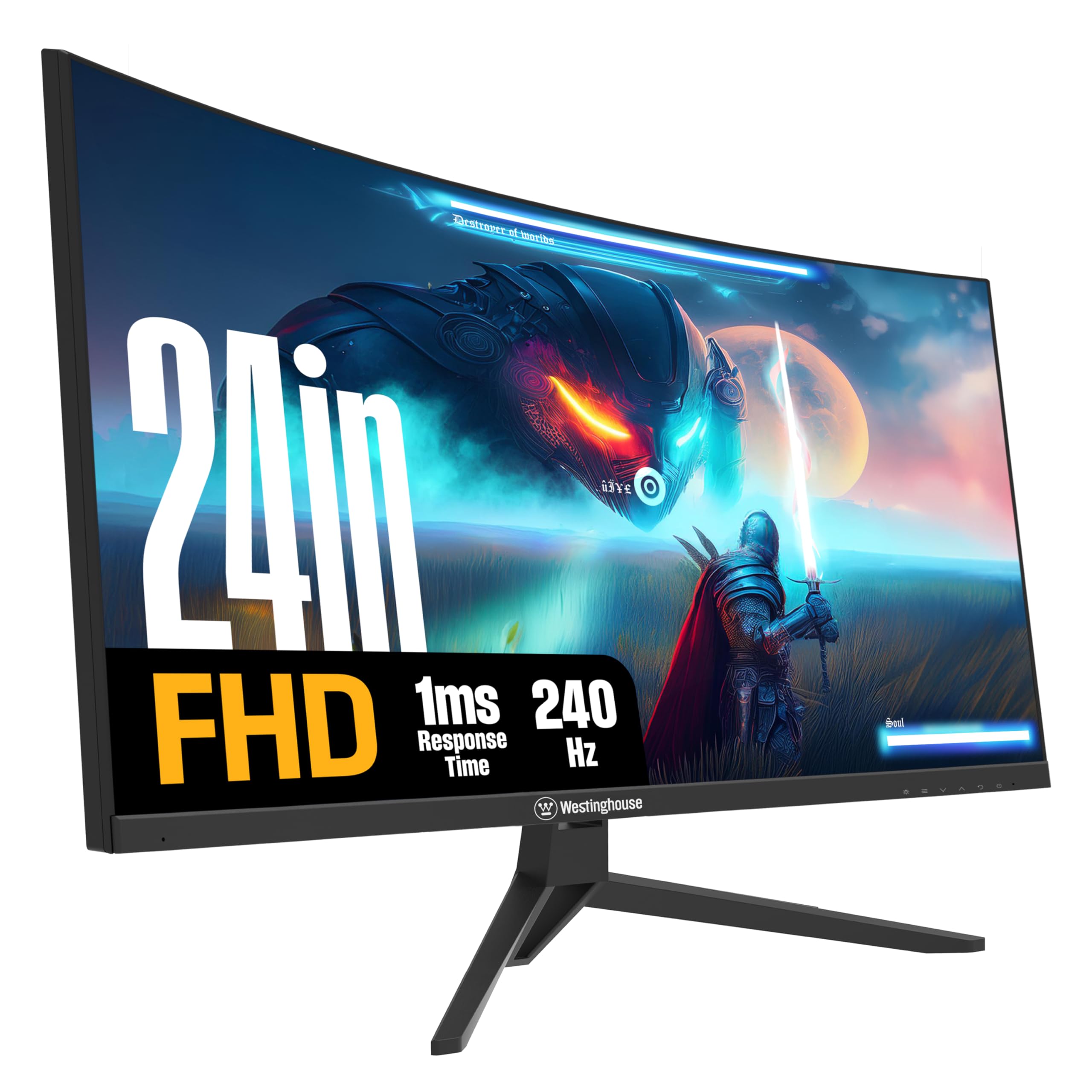 Westinghouse 24 240Hz Curved Gaming Monitor