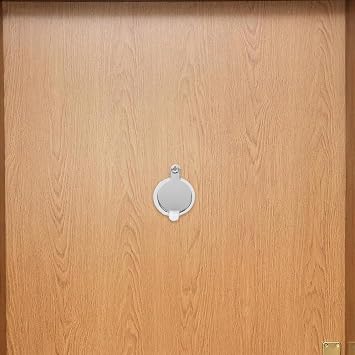 2pcs Copper Door Peephole Privacy Covers for Home Office