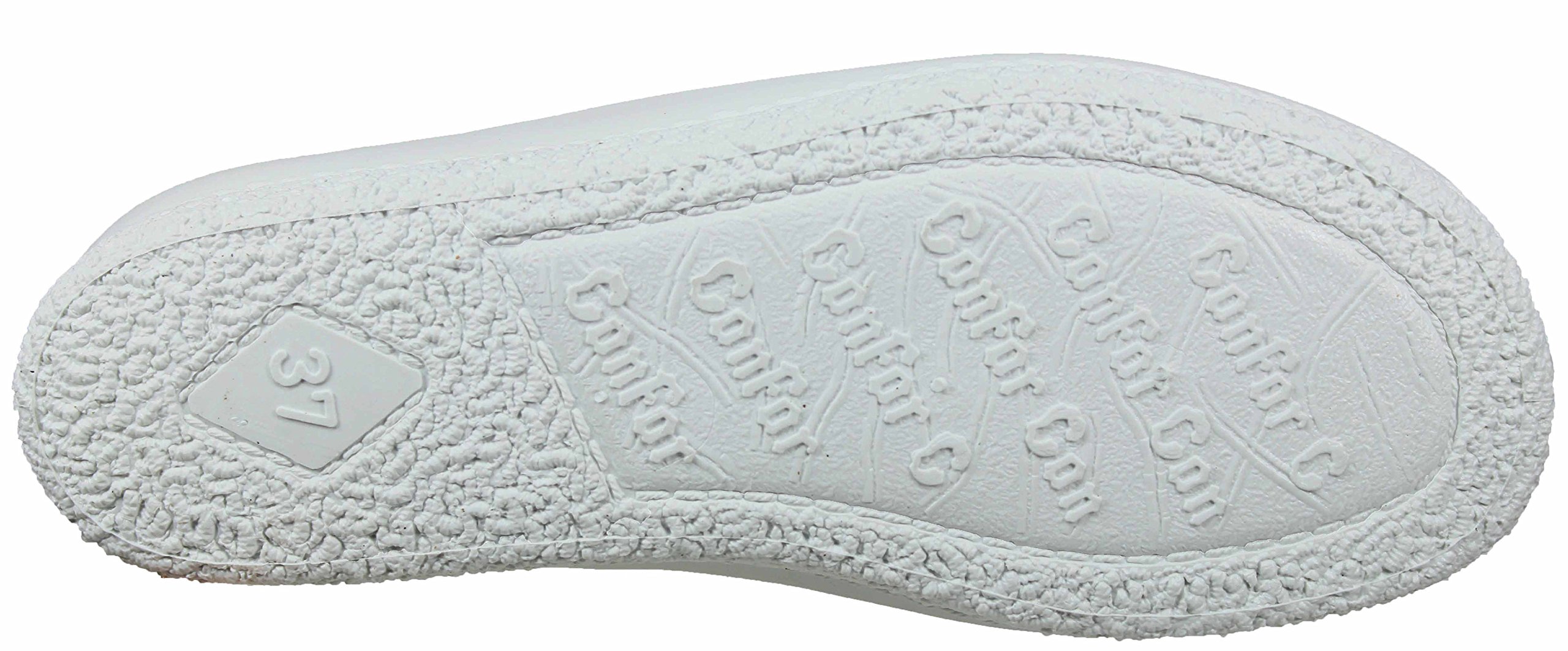 Postigo Zueco Sanitario anatómico Piel Unisex (37 EU, Blanco)