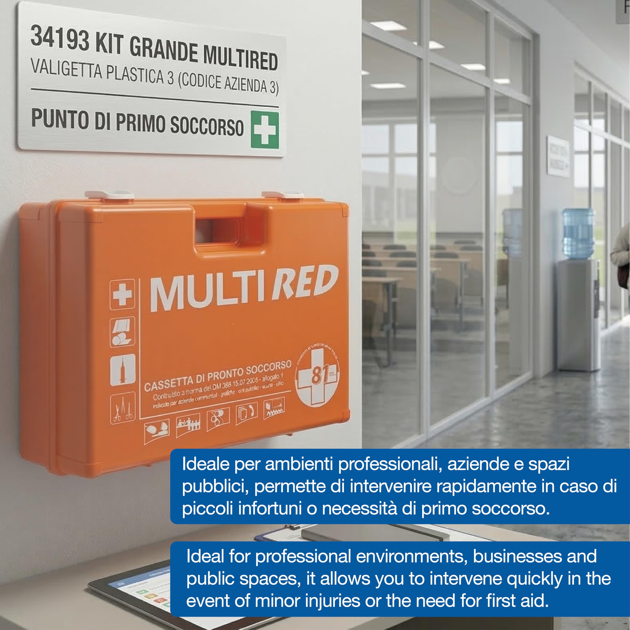 PVS - Kit it grande multired in valigetta di plastica 3, 34193