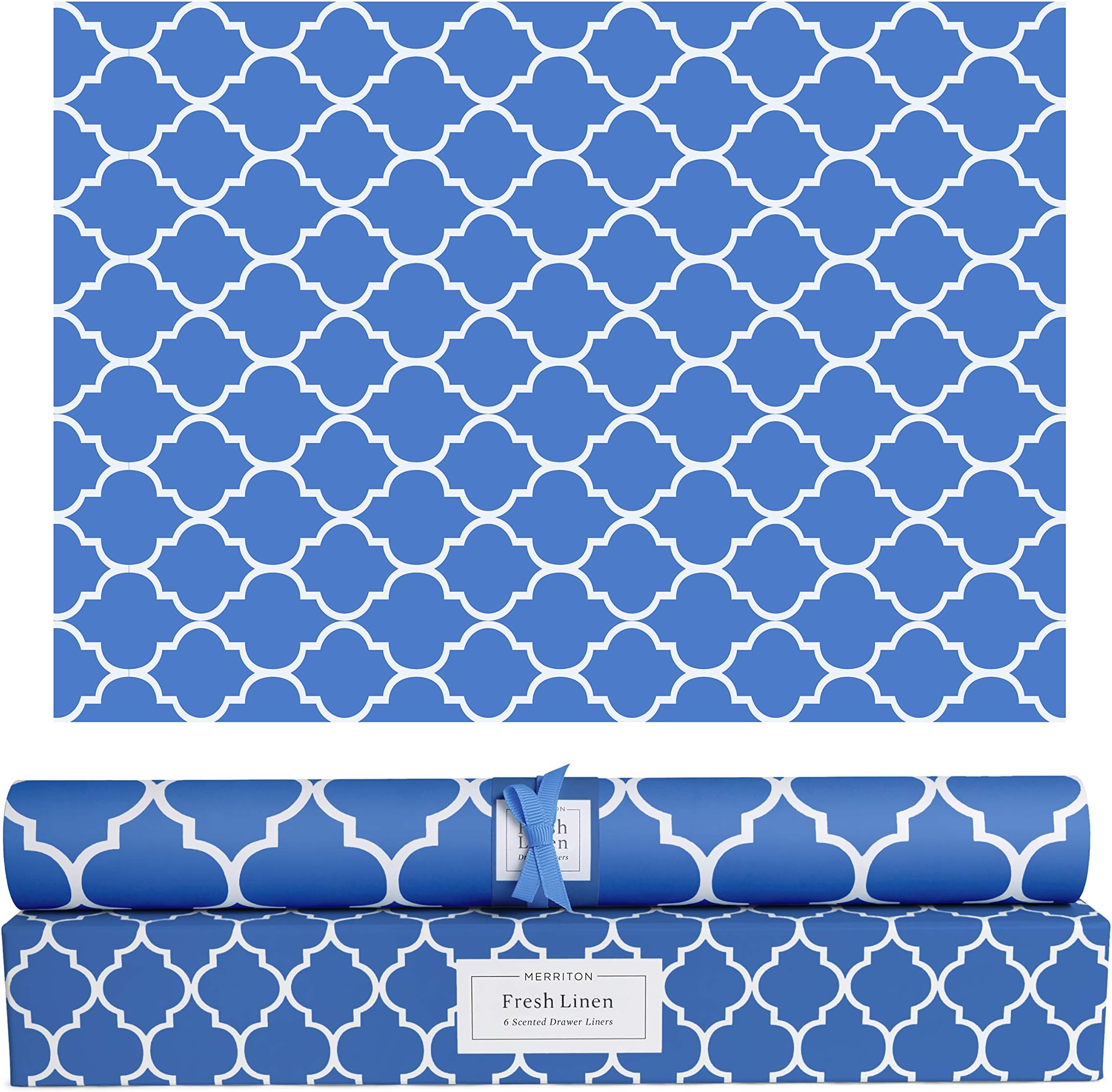 Scented Drawer Liners for Dresser – 6 Large Non Adhesive Dresser Drawer Liner Sheets, 19.5 x 14 in, Drawer Liners for Kitchen Cabinets & Closet Shelves, Cabinet Liner & Shelf Paper (Fresh Linen)