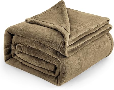 Bedsure GentleSoft Fleece Throw Blanket XL