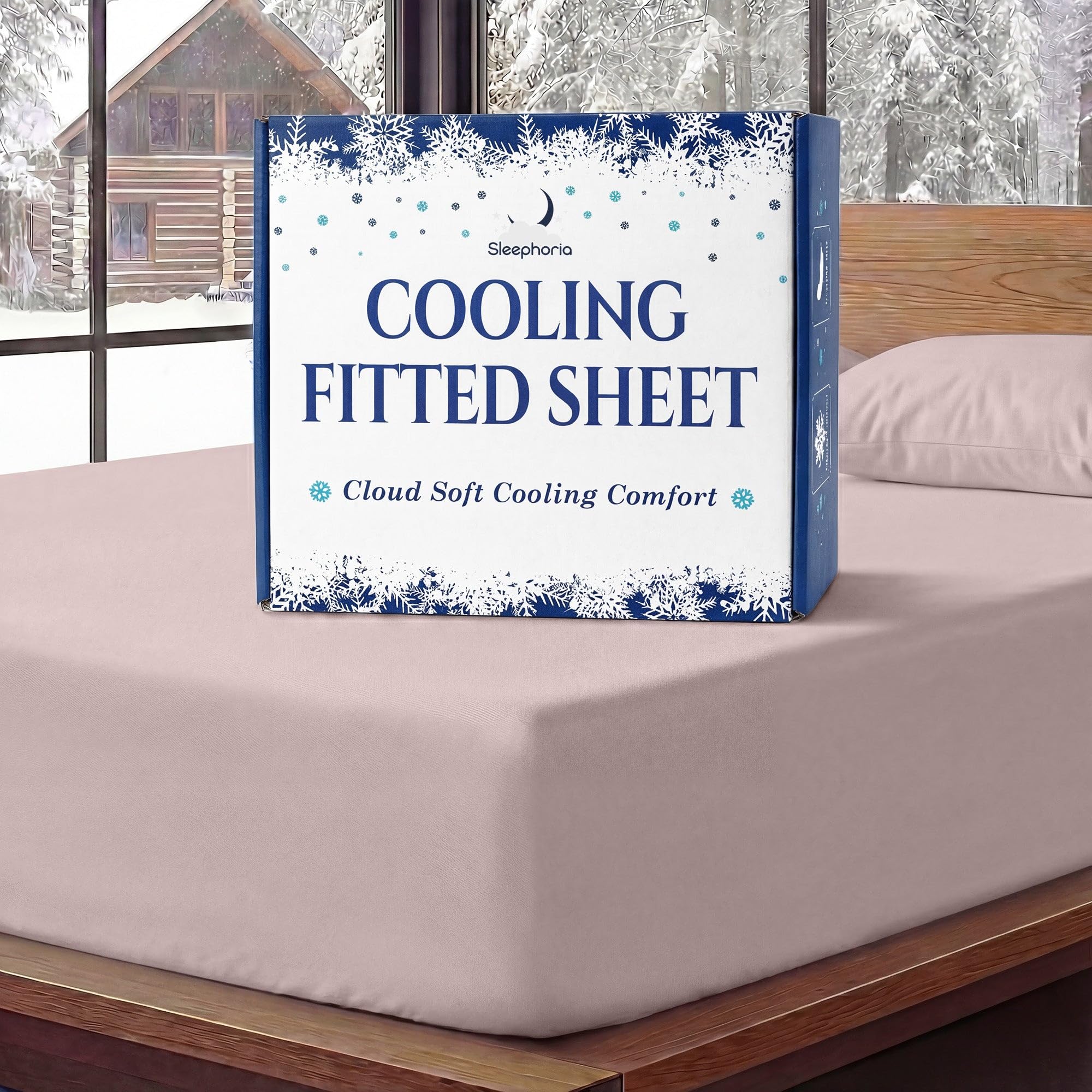 SLEEPHORIA Cooling Fitted Sheet
