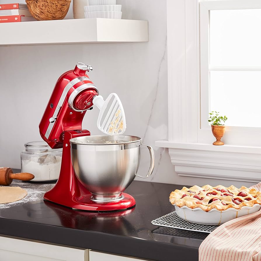 KitchenAid ホワイト ミキサー 本体とアタッチメント Amazon | KitchenAid フレッシュプレップスライサー