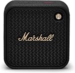 Marshall Willen II Bluetooth Speaker, Wireless, 17+ Hours Playtime, Water-Resistent IP67, Quick Charge - Black