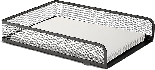 Staples TRU RED TR57566-CC - Bandeja apilable de metal con carga frontal