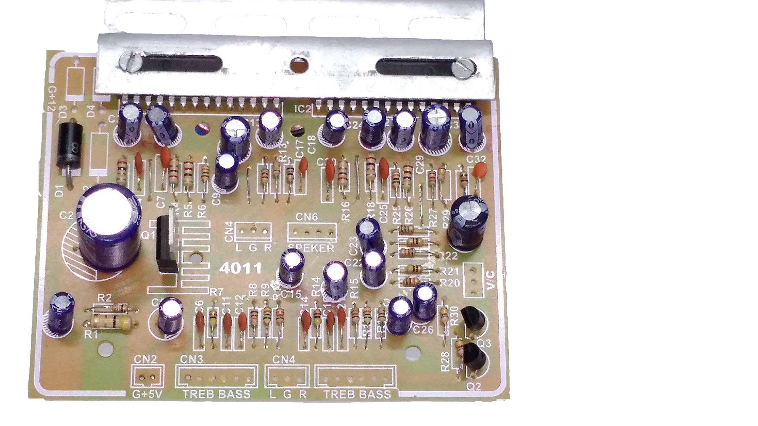 Buy Nktronics 4440 Dual ic 12 Volt dc Amplifier Board kit for Home