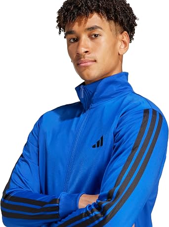 adidas Men's Basic 3-Stripes Tricot Track Suit