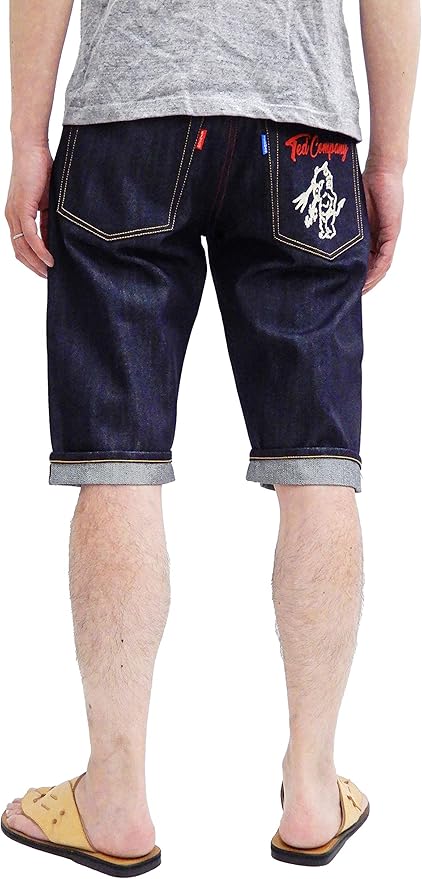 Amazon テッドマン Tedman デニムハーフパンツ Tdhp 11 エフ商会 メンズ デニム ショーツ 32 ショートパンツ 通販