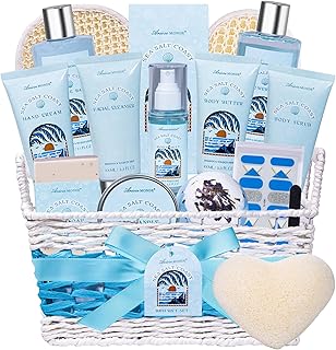 Gifts for Women, Birthday Gifts for Women, Bath and Body Gift Set, Self Care Gifts Spa Gift Baskets, Relaxing Bath Set for Mom, Girlfriend, Sister, Female Friends, Coworker