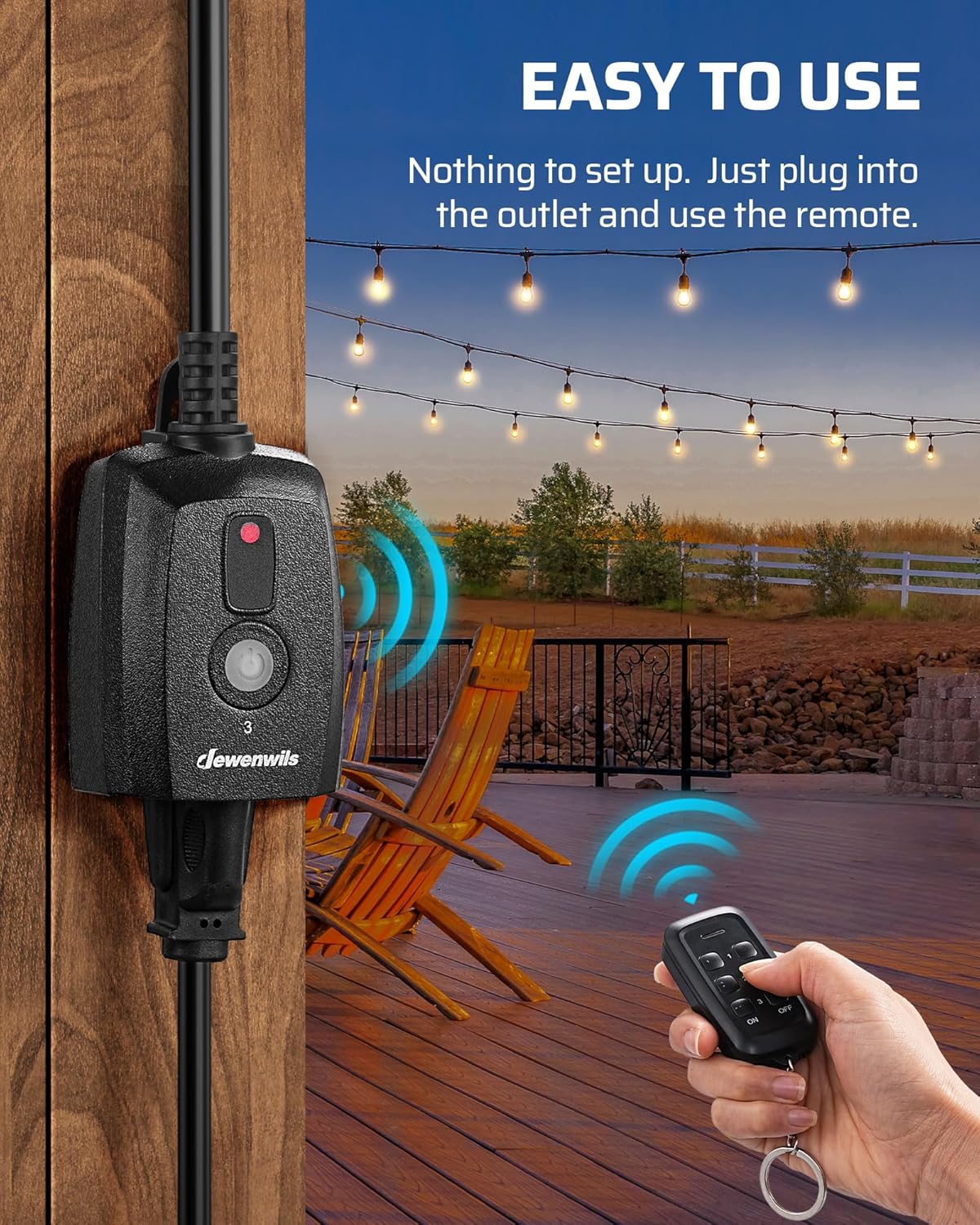 DEWENWILS Remote Control Outlet