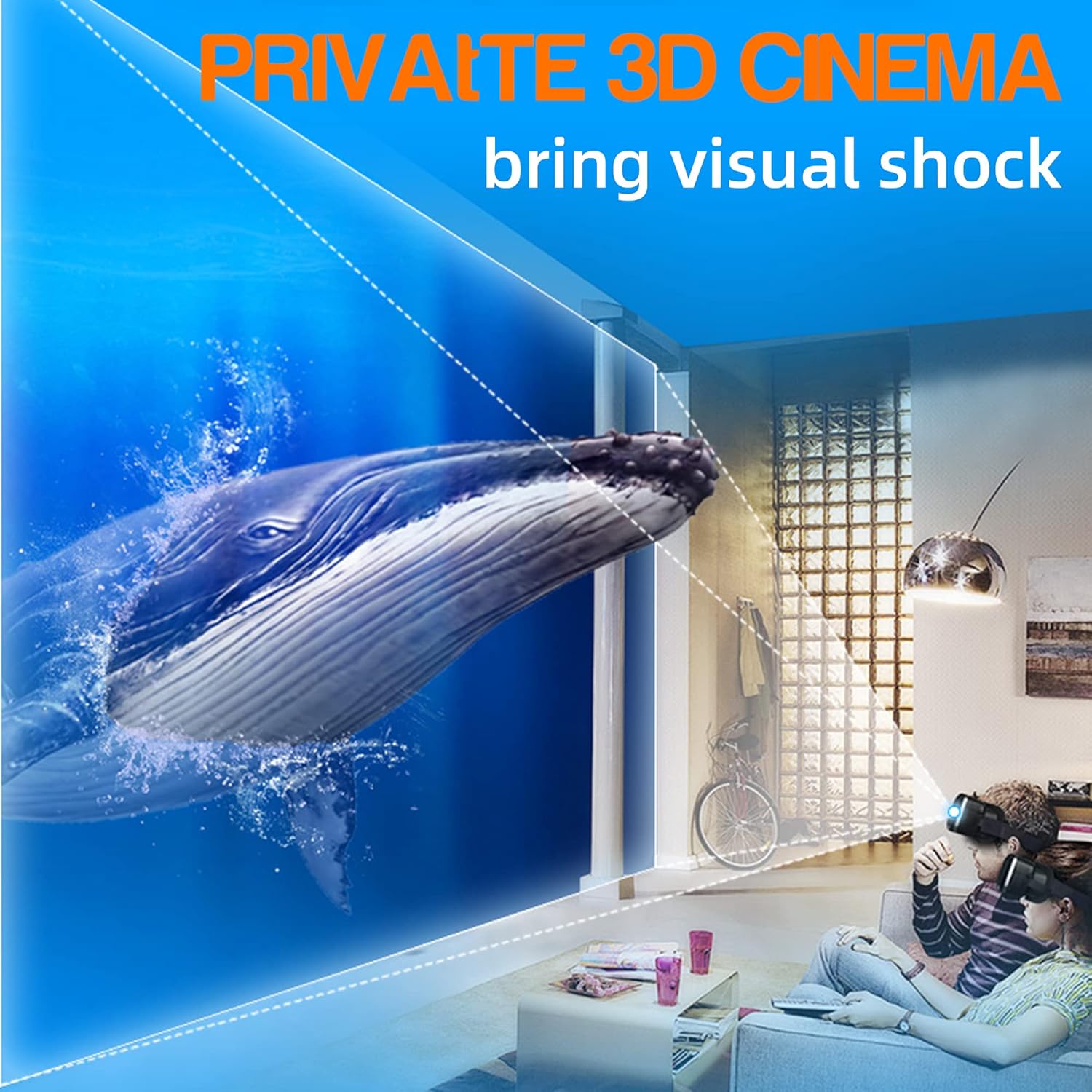 Private 3D Cinema Experience with FIYAPOO VR1