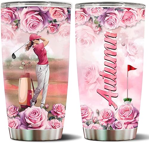 Miniatura 8 de Regalos personalizados con temática de aguacate para mujeres, taza de café aislada de acero inoxidable de 20 onzas, vaso de viaje para Navidad,