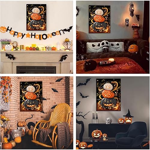 Vista 89 de xackcme Pintura de montaña por números para adultos, pintura de paisaje por número sobre lienzo sin marco, pintura al óleo de paisaje lunar