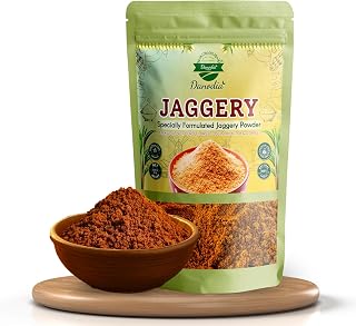 Danodia Foods Organic Jaggery Powder (2 lbs/950G) | Gluten Free, Traditionally, No Anti Caking Agent, No Additives | Unique Sugar Substitute, Best Of Indian Sweetener (Resealable Pouch)