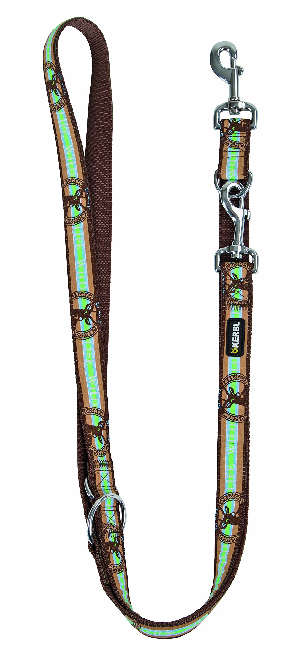 Kerbl Lead Wild Life brown, 200cm/25mm
