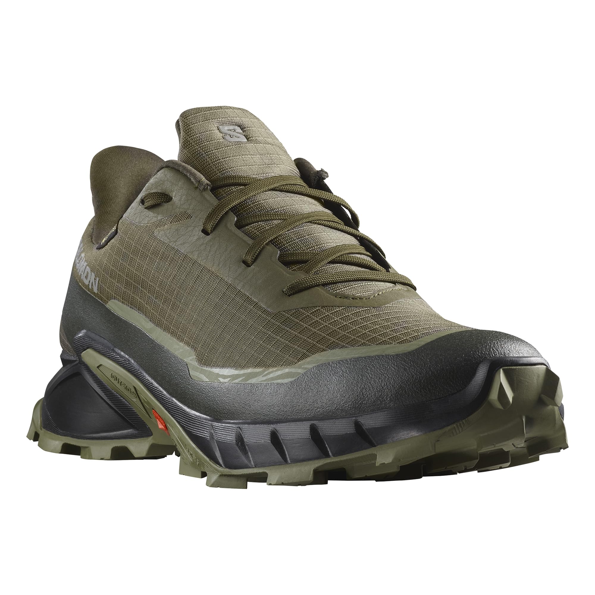 Salomon Alphacross 5 Gore-Tex Chaussures de Trail pour Homme, Accroche puissante, Imperméable et Anti-intempéries, Confort Longue durée